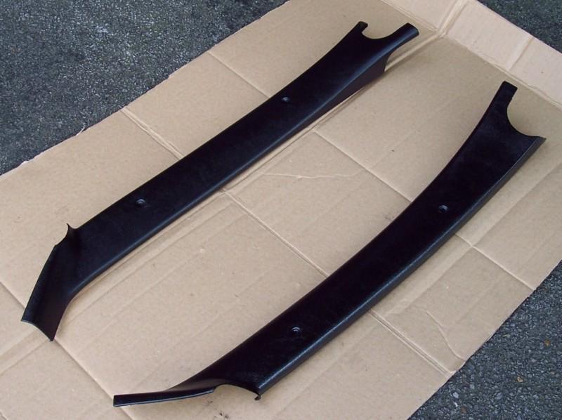 78 87 gm g-body a pillar trims moldings factory black monte carlo ss cutlass 86