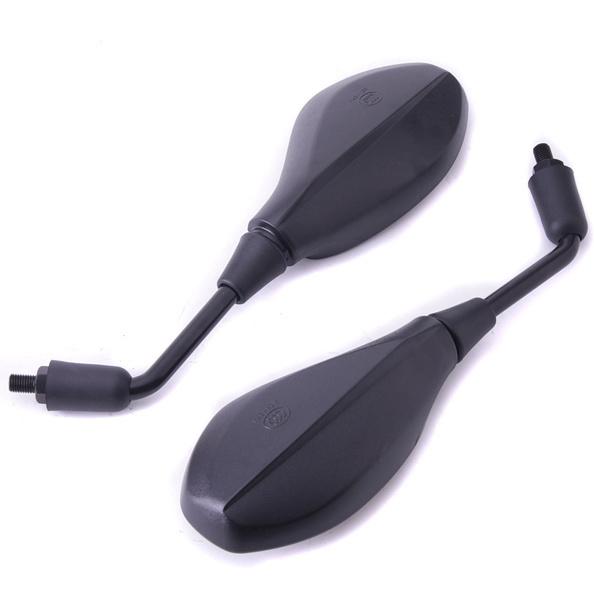 10 mm black rear mirror for suzuki gsr400 600 gsr750 bandit1250 sfv650 sv650n