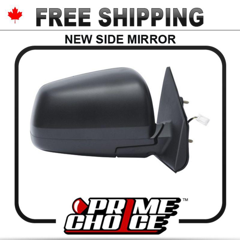 New power non heated drivers side view door mirror