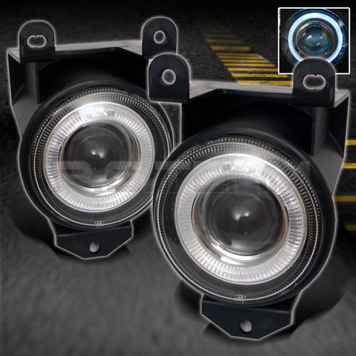 99-06 yukon denali & xl 02-06 sierra denali halo projector fog lights lamps