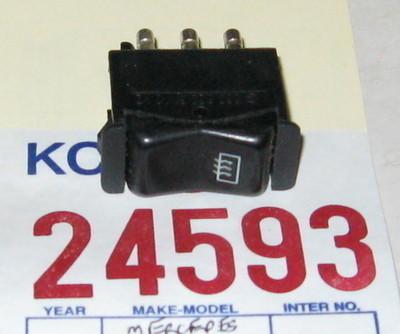 Mercedes 83 380sel rear defrost/defog defroster switch 1983