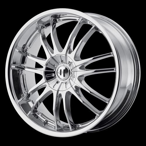 18" x 8" helo he845 845 chrome wheels rims 4 or 5 lug 18 inch 18x8