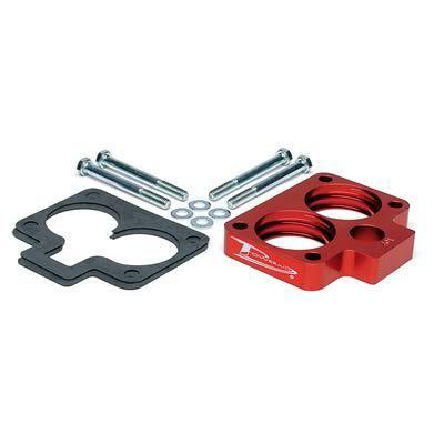 Airaid throttle body spacer billet aluminum red 1" dodge full size pickup ea