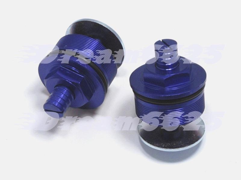 Honda fork top nut cbr250 mc22 36mm blue cbr 250rr cbr250rr #1