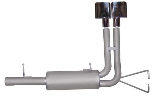 Gibson performance 69517 super truck; dual exhaust kit