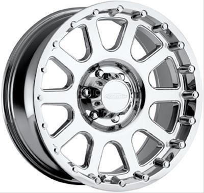 Pro comp xtreme alloys series 6032 hd chrome wheel 18"x9" 6x5.5" bc set of 2