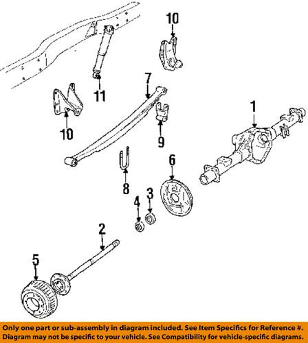 Gm oem 88945298 rear shock absorber/shock absorber