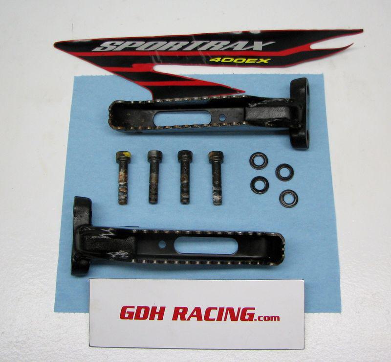 2004 trx 400ex footpegs set foot peg and bolts 400 ex 