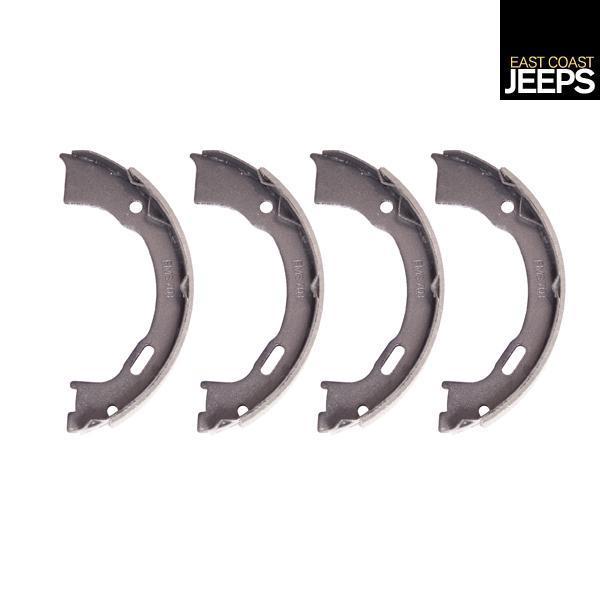 16731.02 omix-ada emergency brake shoes, 94-98 jeep zj grand cherokees, by