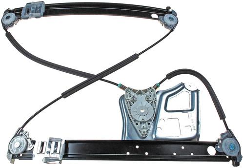 Window regulator, power w/o motor front left platinum# 1331160