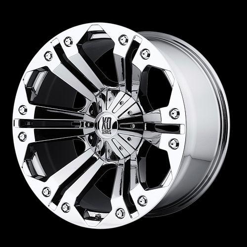 18" xd 778 monster rim & tire nitto mud grappler mt 35"