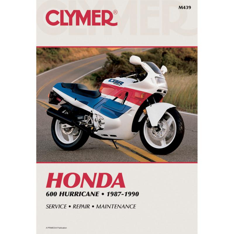 Clymer m439 repair service manual honda cbr600f hurricane 1987-1990