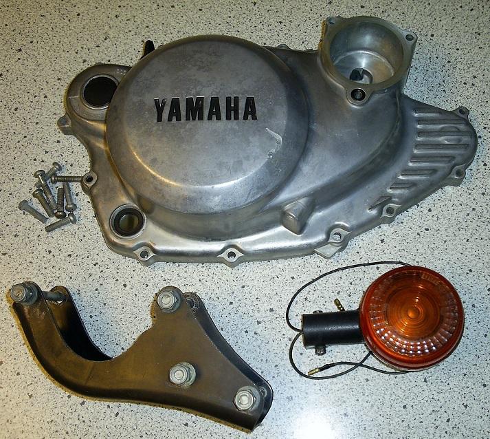 1980 1981 1982 yamaha exciter sr250 engine motor cover turn 80 81 82 sr 250
