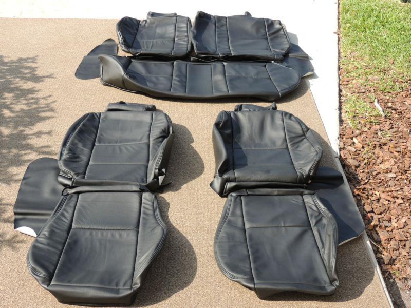 Toyota corolla geo prizm lsi leather interior seat covers seats 1998 1999-2002