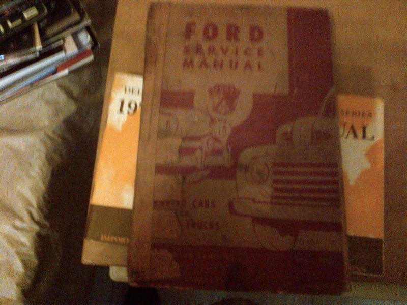 1949-50  ford cars and trucks service manual 