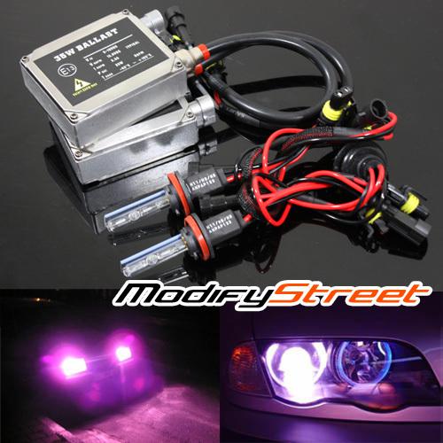 H11 12000k violet purple ac ballast xenon hid conversion kit fog lights lamps