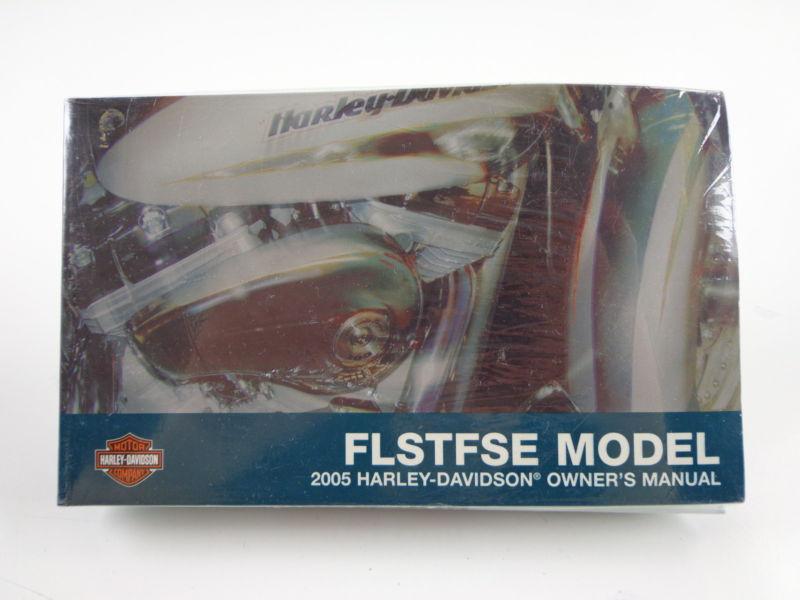 Harley davidson 2005 flstfsel models owners manual kit 99589-05d