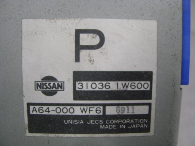 Transmission computer nissan pathfinder 1998 98 1999 99 31036 1w600 a64-000 wf6