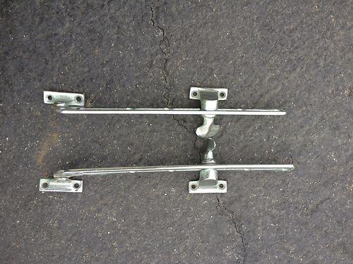 Hatch support braces chrome plated brass marine boat