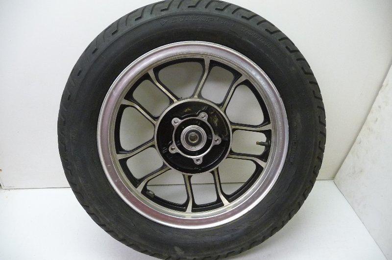 #3253 honda vt500 vt 500 shadow rear aluminum mag wheel & tire