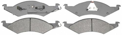 Acdelco advantage 14d421m brake pad or shoe, front-semi metallic brake pad