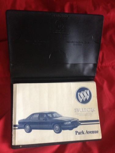 1994 buick park avenue owners manual