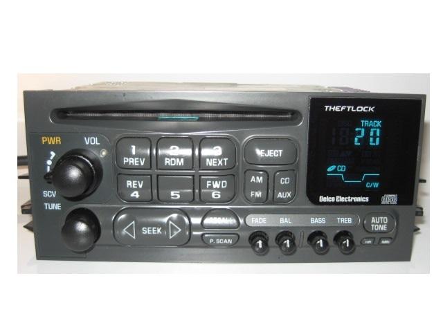 Nice delco cd player 95,96,97 silverado suburban yukon gmc tahoe