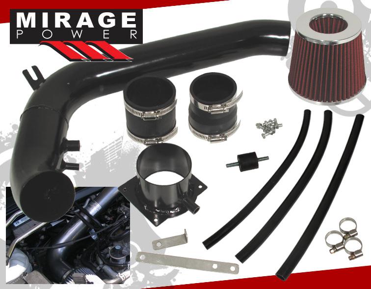 91-94 nissan 240sx silvia s13 ka24 jdm cold air induction system + race filter