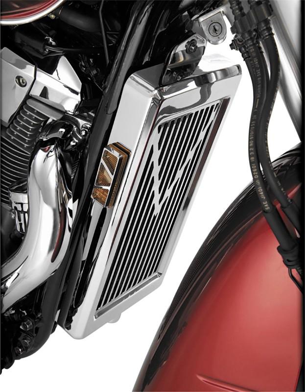 Show chrome radiator grille - v-style  82-207a