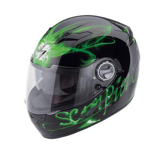 Scorpion exo-500 ardent full-face helmet green