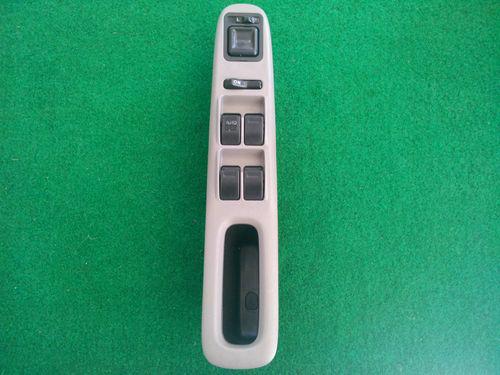 98- 02 honda accord driver master power window switch & bezel grey