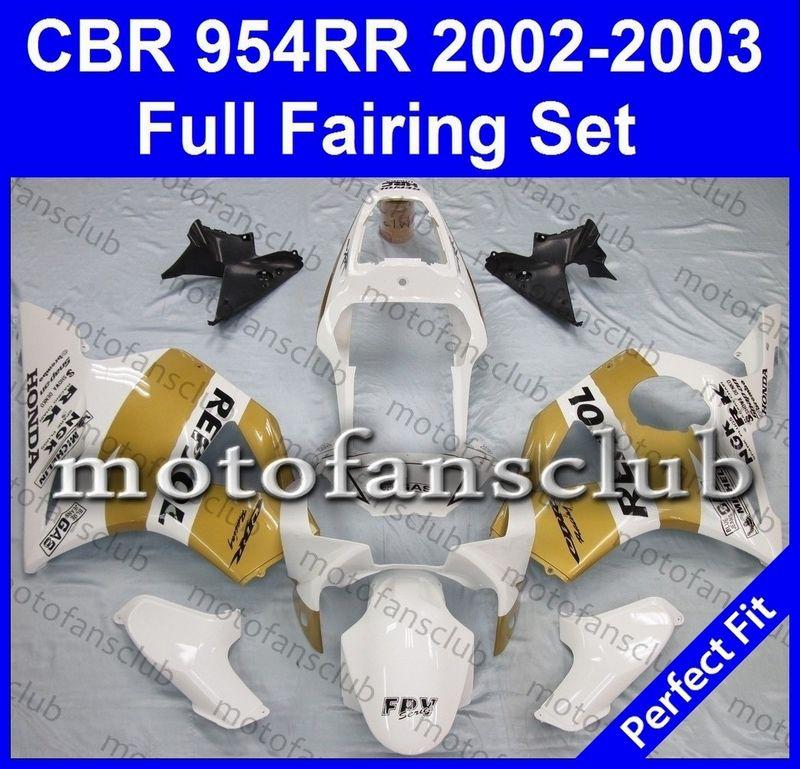 Fit honda 02 03 cbr954rr cbr 954 rr 2002 2003 fairing kit bodywork #26 b