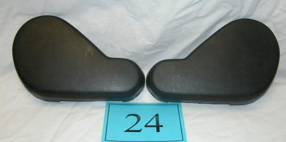 87-02 camaro firebird dark gray pork chop seatside trim