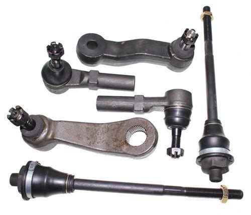 Inner outer tie rods pitman idler steering arm avalanche silverado suburban kit