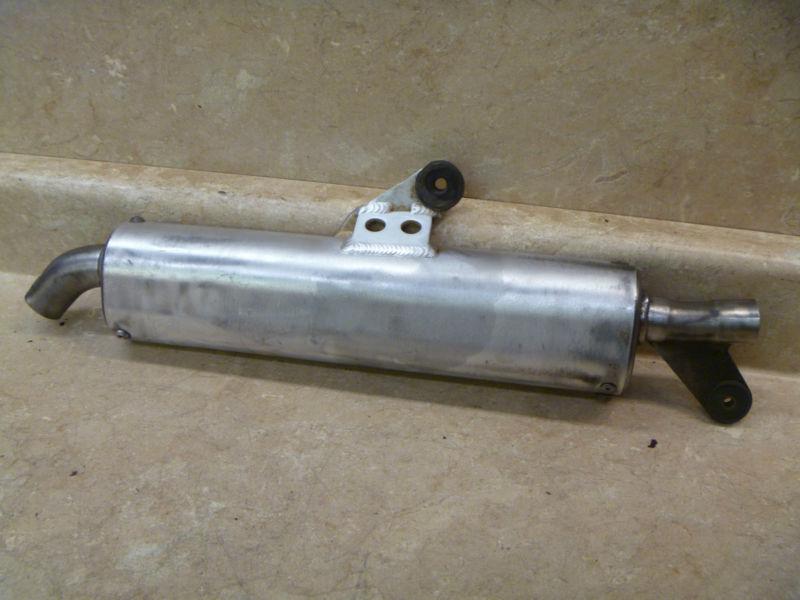 Suzuki rm125 rm 125 used original exhaust muffler 1990