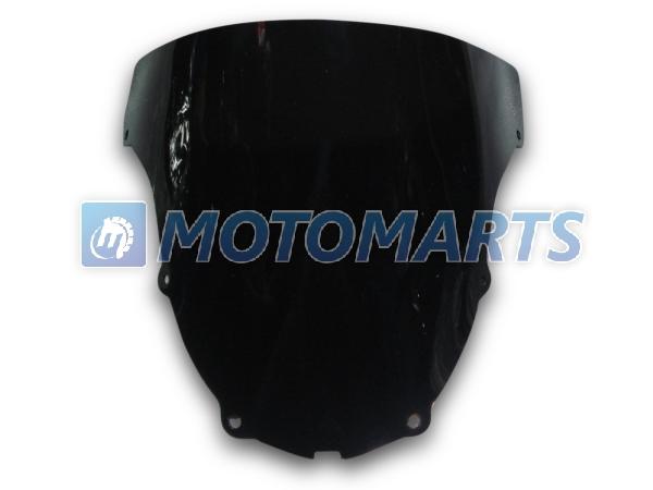 Dark smoke windscreen for kawasaki ninja zx-6r 03-04