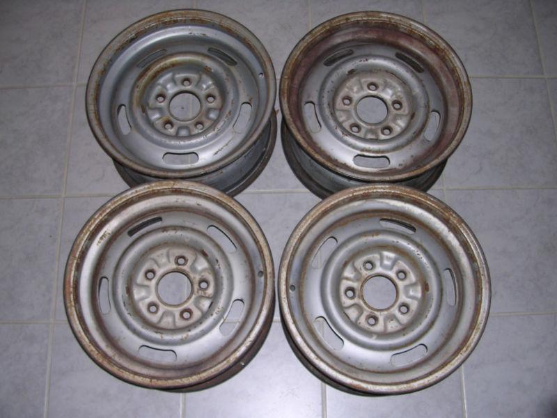 1967-1975 chevrolet camaro monte carlo nova el camino ss rally wheels 15x7