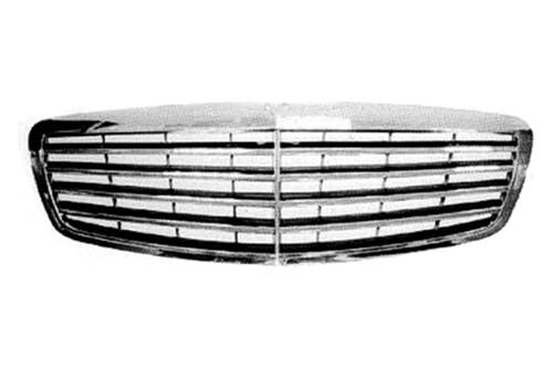 Replace mb1200136 - 2007 mercedes s class grille brand new car grill oe style