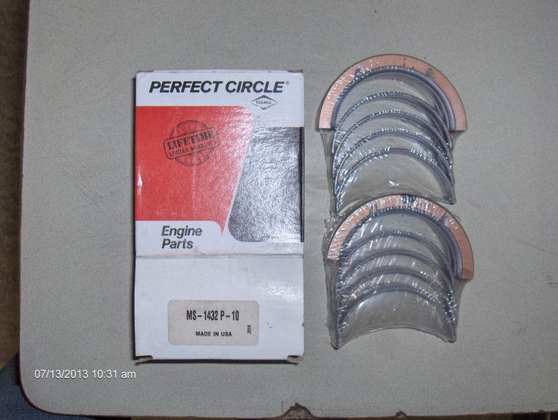 Ford,351,400, perfect circle main bearings ms-1432 p .10