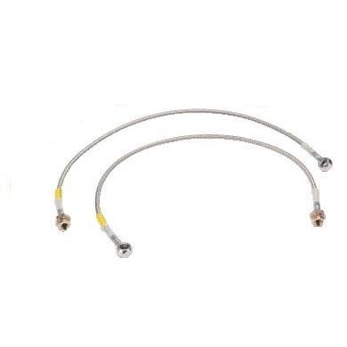 Jeep brake lines - goodridge front brake lines, fit 87-95 yj wrangler - d-fbl-47