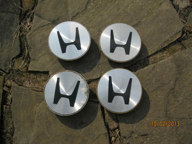 Set of 4 01-11 honda civic accord odyssey oem hub center caps 44732-s0x-a000