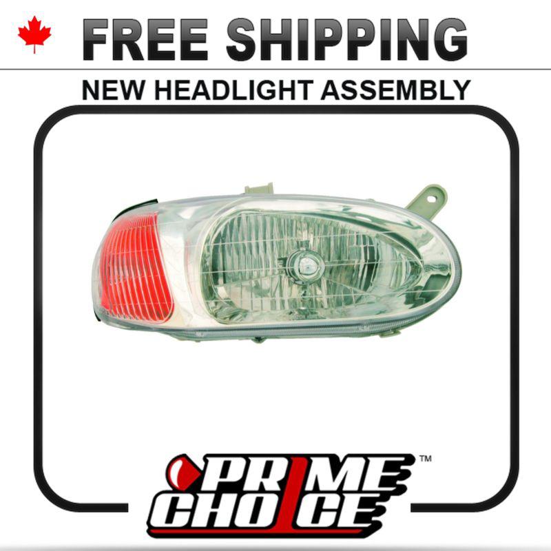 Prime choice new right passenger side headlamp headlight assembly replacement rh