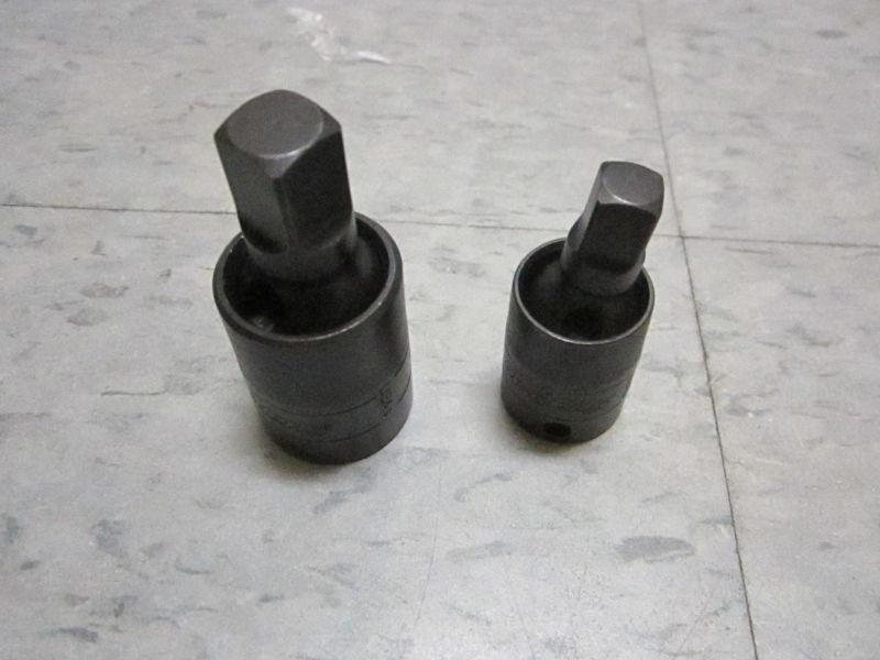 Snap on 202ip 2 piece, universal joint impact set