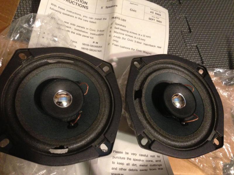 Oem honda civic speakers nos