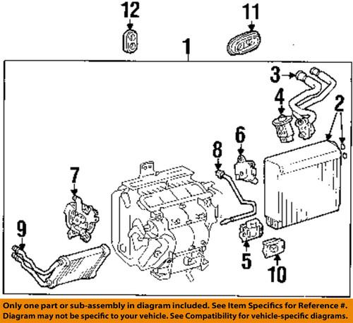 Toyota oem 8716548010 blower motor regulator/hvac blower motor control unit