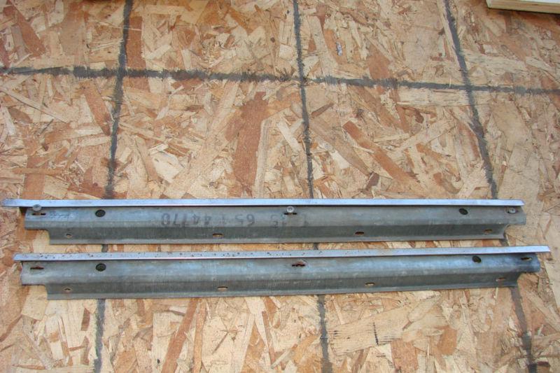 1966-1967 convertible side panel trim b-body right left weatherstrip holder 66