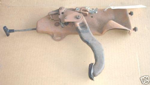 1970 1981 camaro emergency parking brake pedal assembly