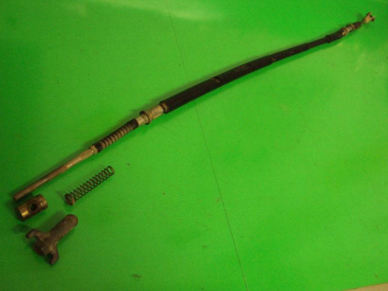 Suzuki eiger 400 4x4 05 rear foot brake cable