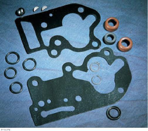 James gasket harley oil pump repair kit gaskets seal 92-99 evo big twin paper