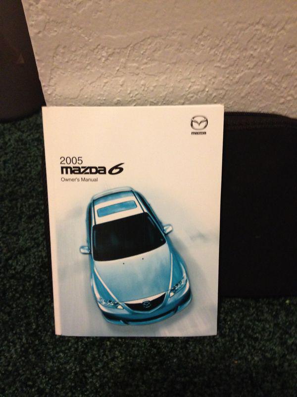 2005 mazda 6 owners manual